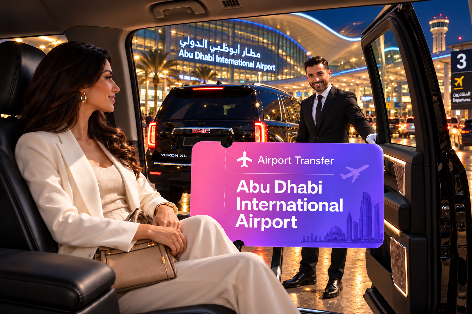 DUBAI TO ABU DHABI AIRPORT TRANSFER
