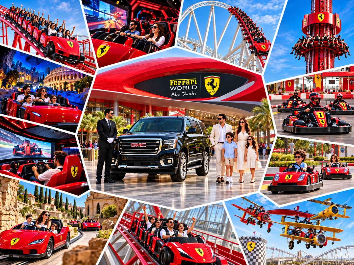 Ferrari World Abu Dhabi Tour
